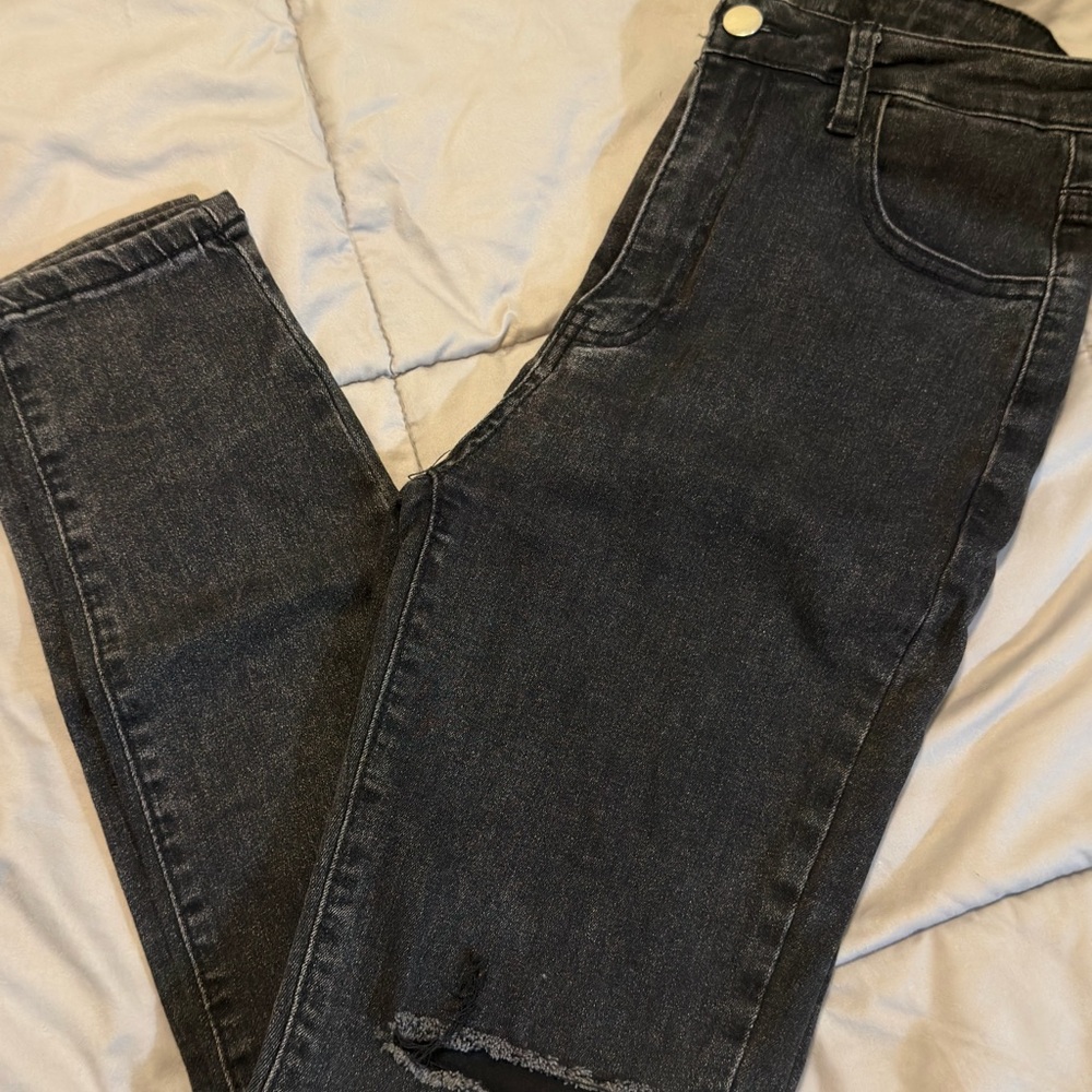 Macy's Dark Gray Women's Skinny Jeans